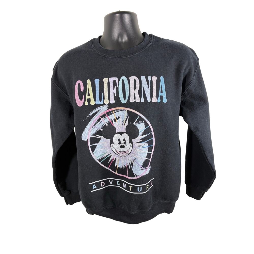 Disney California Adventure Mickey Mouse Sweatshirt Black